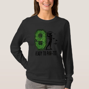 9. Geburtstag Golfer Boy Neunjährige Golf Player T-Shirt