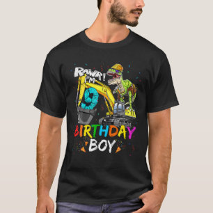 9. Geburtstag Junge Ausgrabungsstätte 9 Jahre alte T-Shirt