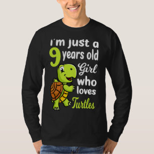 9. Geburtstag Liebe Ihre Schildkröten T-Shirt