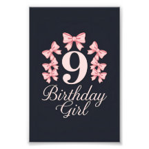 9. Geburtstag Mädchen