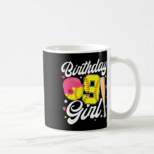 9. Geburtstag Mädchen Softll Neunter Geburtstag 9 Kaffeetasse