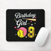 9. Geburtstag Mädchen Softll Neunter Geburtstag 9 Mousepad (Mit Mouse)