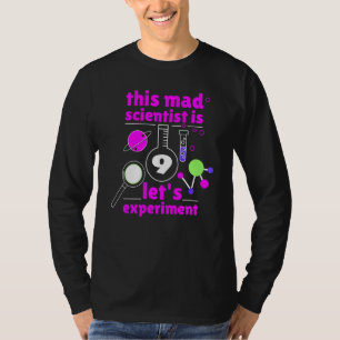 9. Geburtstag Nine Bday Science Mad Scientist Chem T-Shirt