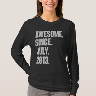 9. Geburtstag Phantastisch seit Juli 2013 T-Shirt