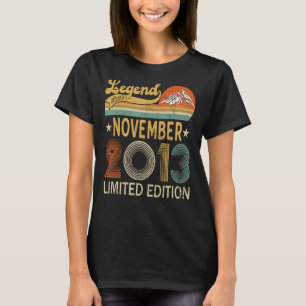9. Geburtstag Phantastisch seit November 2013 9 Ja T-Shirt