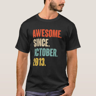 9. Geburtstag Phantastisch seit Oktober 201 T-Shirt