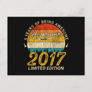 9. Geburtstag Retro Tolles 9. Geburtstagsgeschenk Postkarte