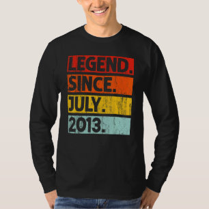9. Geburtstag seit Juli 2013 9 Jahre alt T-Shirt