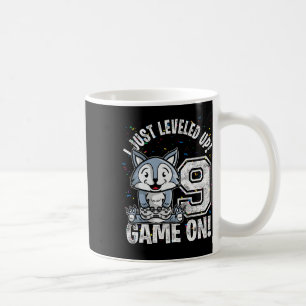 9. Geburtstag Wolf Junge Mädchen Geschenke Video G Kaffeetasse
