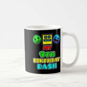 9. Geburtstags-Dash-Videospiel-Themen-Kinderparty Kaffeetasse