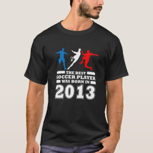 9. Geburtstagsfußball 9 Jahre alter Fußballspieler T-Shirt