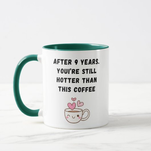 9. Geburtstagskaffee Tasse (Links)