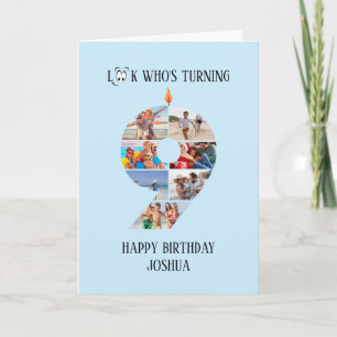 9. Geburtstagskarte Karte