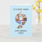 9. Geburtstagskarte Karte (Gelbe Blume)