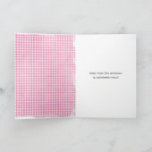 9. Geburtstagskatze Karte (Innenseite)