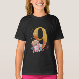 9. Geburtstagsmagie mit Popcorn Adventures T-Shirt