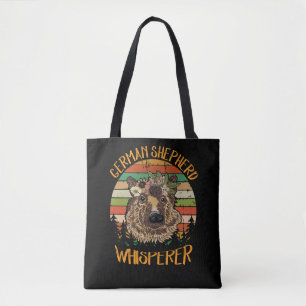 9 German Shepherd Whisperer Vintag Tasche