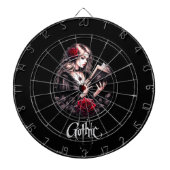#9 Gothic Spaß Dartscheibe (vorne)
