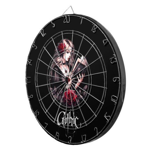 #9 Gothic Spaß Dartscheibe (Vorderseite rechts)
