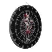 #9 Gothic Spaß Dartscheibe (Vorderseite Links)