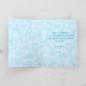 9. Grandtochter Blue Fairy Birthday Karte (Innenseite)