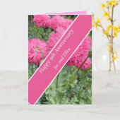 9. Hochzeitstag, Mohn Karte (Gelbe Blume)