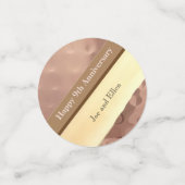 9. Hochzeitstag, Willow und Copper Konfetti (Klein Vorderseite)