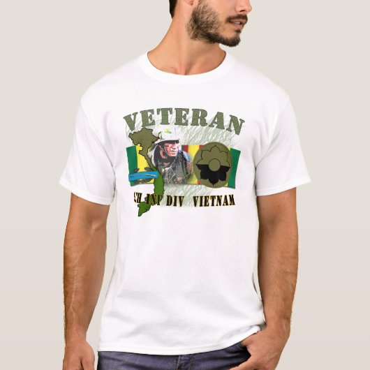9. Inf Div. - Vietnam (w/CIB) T-Shirt (Vorderseite)