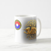 9. Infanterie und Vietnam-Service-Drache Kaffeetasse (VorderseiteRechts)