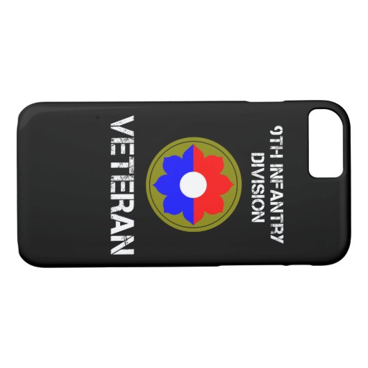 9. Infanteriedivision-Veteran Case-Mate iPhone Hülle (Rückseite (Horizontal))