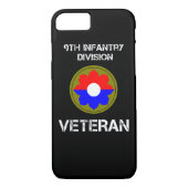 9. Infanteriedivision-Veteran Case-Mate iPhone Hülle (Rückseite)