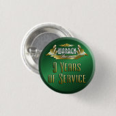 9 Jahr-Button Button (Vorne & Hinten)