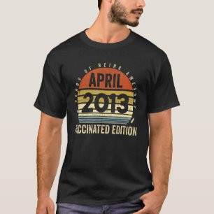 9 Jahre alt 9. Geburtstag Dekoration April 2013 T-Shirt