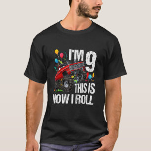 9 Jahre alt für 9. Geburtstag Jungs Toolder ich bi T-Shirt