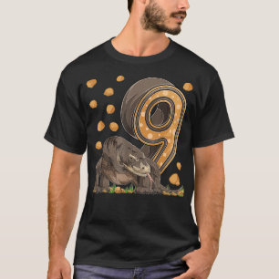 9 Jahre alter Komodo Dragon Reptil 9. Geburtstag T T-Shirt