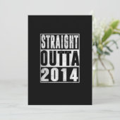 9 Jahre altes Geschenk direkt vor 2014 gemacht im Einladung (Stehend Vorderseite)