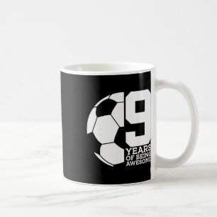9 Jahre Awesome Fußball 9. Geburtstag _1 Kaffeetasse