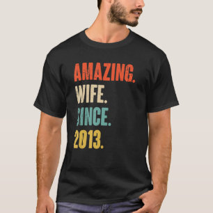 9 Jahre Hochzeitstag für ihre Phantastische Ehefra T-Shirt