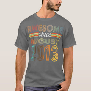 9 Jahre Phantastisch seit August 2013 9. Geburtsta T-Shirt