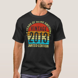 9 Jahre Vintag 2013 9. Geburtstag T-Shirt
