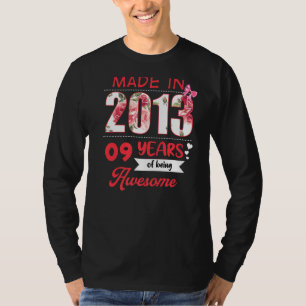 9 Jahre Vintag 2013 9. Geburtstag T-Shirt