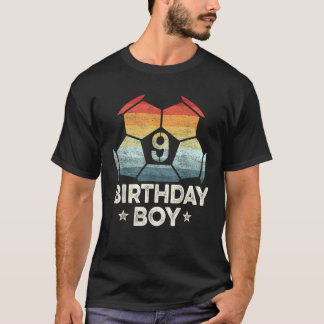 9-jähriger Fußball-Spieler spendet 9. Geburtstag B T-Shirt