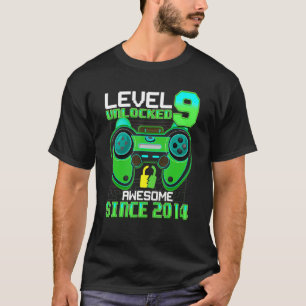 9-jähriger Junge Stufe 9 Phantastisch 2014 9. B T-Shirt