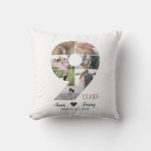 9-jähriges Hochzeitstag Kissen (Vorderseite)