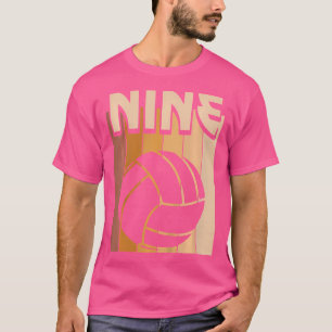 9-jähriges Volleyball Geburtstagskind 9. Geburtsta T-Shirt
