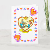 9. Jubiläum - Keramik Karte (Vorderseite)