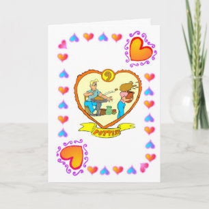 9. Jubiläum - Töpferei Karte