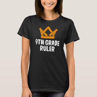 9. Klasse Regel 9 neunte Schüler erster Tag T-Shirt