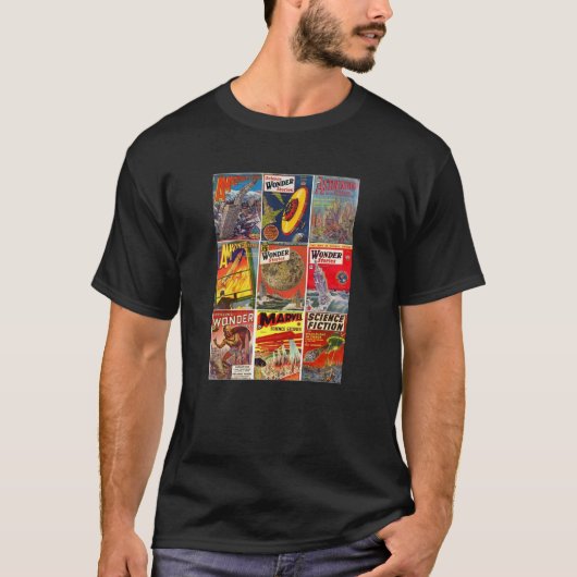 9 klassische SF-Schleifmittel T-Shirt (Vorderseite)