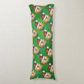 9 kugel Weihnachtsfest Seitenschläferkissen (Vorderseite Vertikal)